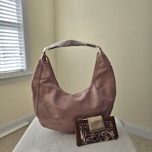 K. Carroll Vegan Leather Hobo Bag with Wallet